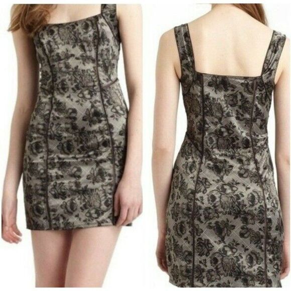 Free People Intimately Free People Satin Slip Mini Dress sz XS - Picture 1 of 8